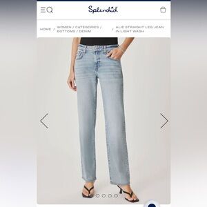 Revolve straight leg denim